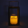 The Candle Factory Lanterne à bougie LED H.17,5 cm