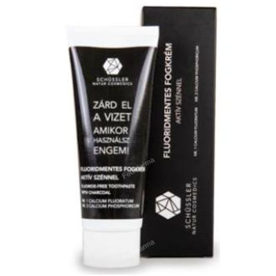 SCHUSSLER NATUR COSMEDICS Dentifrice au charbon actif 75ml SCHUSSLER NATUR COSMEDICS Dentifrice au charbon actif 75ml