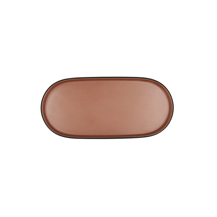 Bidasoa Plateau Ovale Bicolore Melamine Gio 23x10 cm (12 Unités)