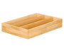Kinvara Cuberteros Bambou 3 Compartiments 28,5 x 5 x 20 cm (Set de 6)