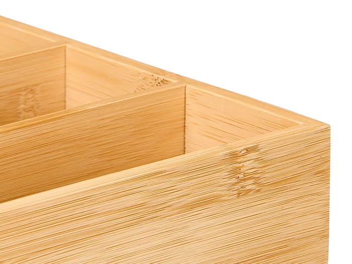 Kinvara Cuberteros Bambou 3 Compartiments 28,5 x 5 x 20 cm (Set de 6) Kinvara Cuberteros Bambou 3 Compartiments 28,5 x 5 x 20 cm (Set de 6)
