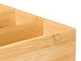Kinvara Cuberteros Bambou 3 Compartiments 28,5 x 5 x 20 cm (Set de 6)