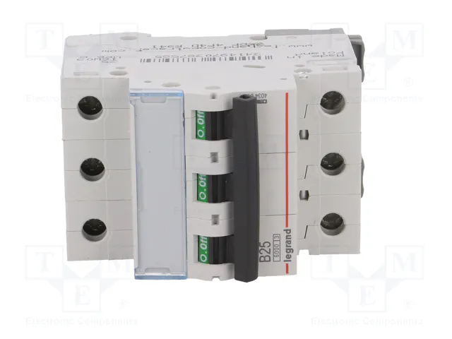 LEGRAND Disjoncteur S300 TX 3 Pôles 25A 400VAC 6kA LEGRAND Disjoncteur S300 TX 3 Pôles 25A 400VAC 6kA