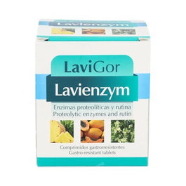 LAVIGOR Lavienzym 120 comprimés enrobés - Complément alimentaire enzymatique