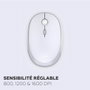 Mobility Lab Clavier et Souris Sans Fil Ergonomique Gris AZERTY