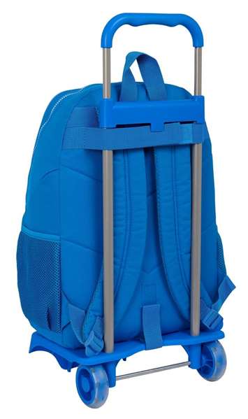 Safta Moch 665+Carro 905 Sac à dos à roulettes Real Club Deportivo de La Coruña 32 x 44 x 16 cm pour enfant 3 ans