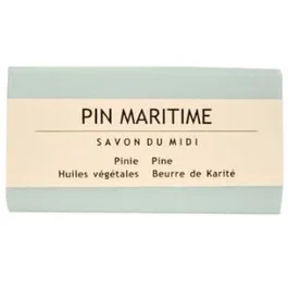 SAVON DU MIDI Savon en pain au pin maritime BIO 100g
