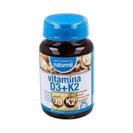 DIETMED Vitamina D3+K2 60 comprimés Complément Alimentaire Calcium Os Immunité