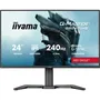IIYAMA G-Master Red Eagle - Écran PC Gamer 23.8" FHD 240Hz IPS 0.3ms, Dalle Fast IPS, Réglable en hauteur, HDMI, DisplayPort, G-SYNC