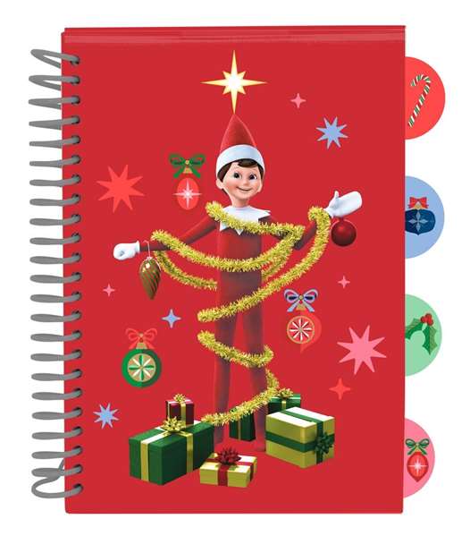 Safta Carnet A5 Elf On the Shelf avec couverture rigide et 80 feuilles Safta Carnet A5 Elf On the Shelf avec couverture rigide et 80 feuilles