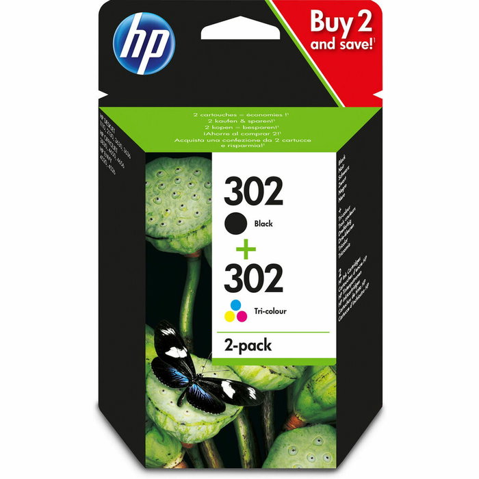 HP X4D37AE#301 Cartouche d'encre originale Multicolore HP X4D37AE#301 Cartouche d'encre originale Multicolore