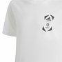 T shirt à manches courtes Adidas EURO 24 Blanc