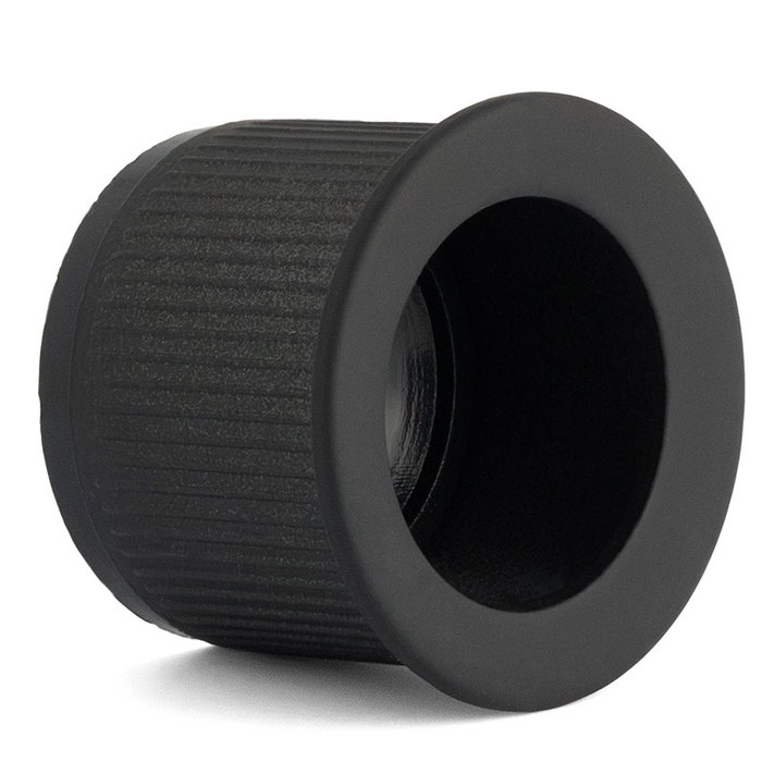 Jandel Tirador emboutir en zamak avec finition nickel satiné et noir mat - Modèle Dedal