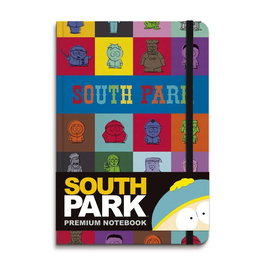 ERIK Carnet A5 Premium South Park - 96 Pages, Couverture Rigide, avec Feuille d'Autocollants et Poche Intérieure