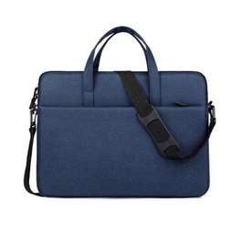 Nilox Mallette Professionnelle NXB034 pour Ordinateur Portable 15,6 pouces Bleu
