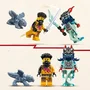 Lego NINJAGO 71839 Robot de Spinjitzu d'Arin, Jeu de Construction avec Robot Articulé et 2 Minifigurines, pour Enfants dès 7 Ans
