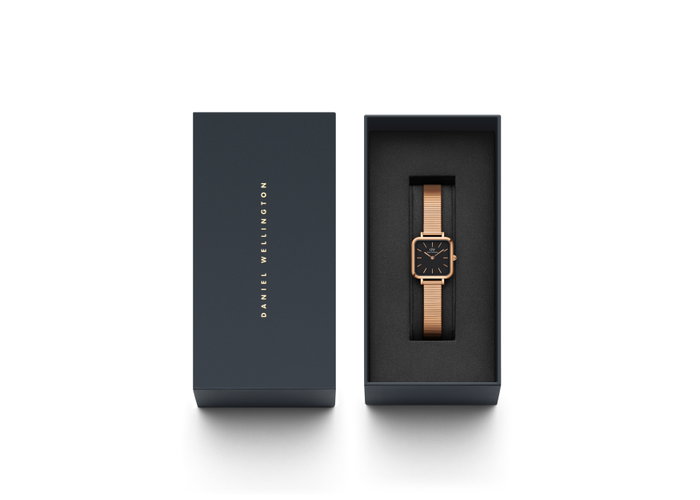 Daniel Wellington DW00100518 Rose avec cadran noir