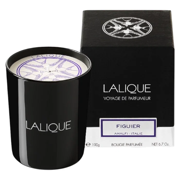 Lalique Bougie parfumée Figuier Amalfi 190 g Lalique Bougie parfumée Figuier Amalfi 190 g