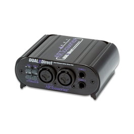 ART Dual X Direct Boîte de direct active avec entrées combo XLR/TRS et alimentation phantom/9V