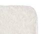 BERILO Tapis de bain à poils blanc 40x60cm