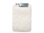 BERILO Tapis de bain à poils blanc 40x60cm