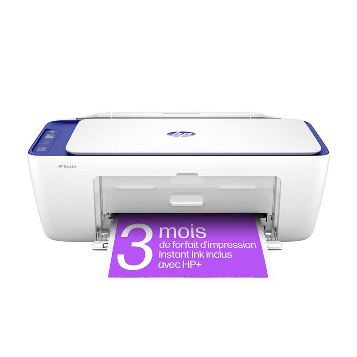 HP Imprimante tout-en-un sans fil DeskJet 2821e - Impression, numérisation, copie jusqu'à 7.5 ppm