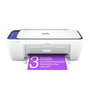HP Imprimante tout-en-un sans fil DeskJet 2821e - Impression, numérisation, copie jusqu'à 7.5 ppm