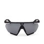 Adidas Sport Lunettes de soleil SP0071 Homme Noir Matte Plastique Gris Fumé 50mm 135mm
