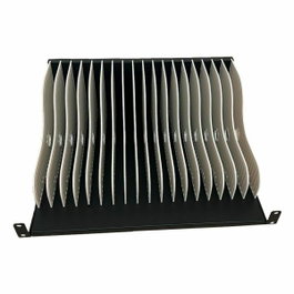Ewent EW1720 Étagère de charge pour rack 18 appareils Blanc et Noir