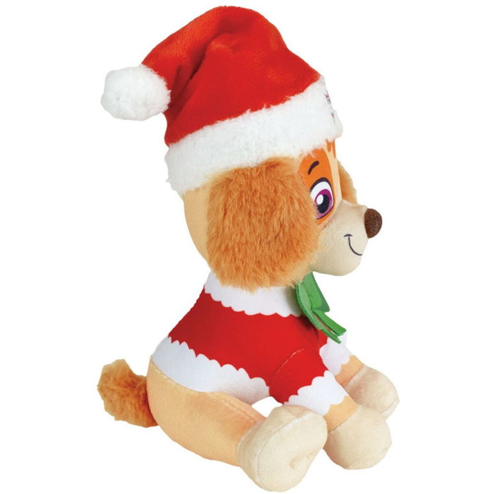 Jemini Lot de 3 peluches Pat'Patrouille Chase, Stella et Marcus version Noël +/- 17 cm