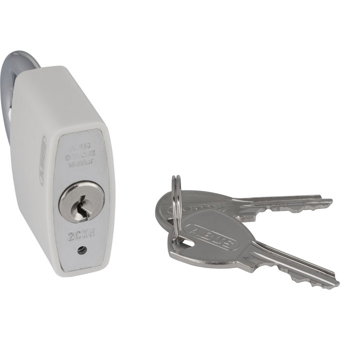 Abus MyLock T65AL white SL 5 blanc/argent