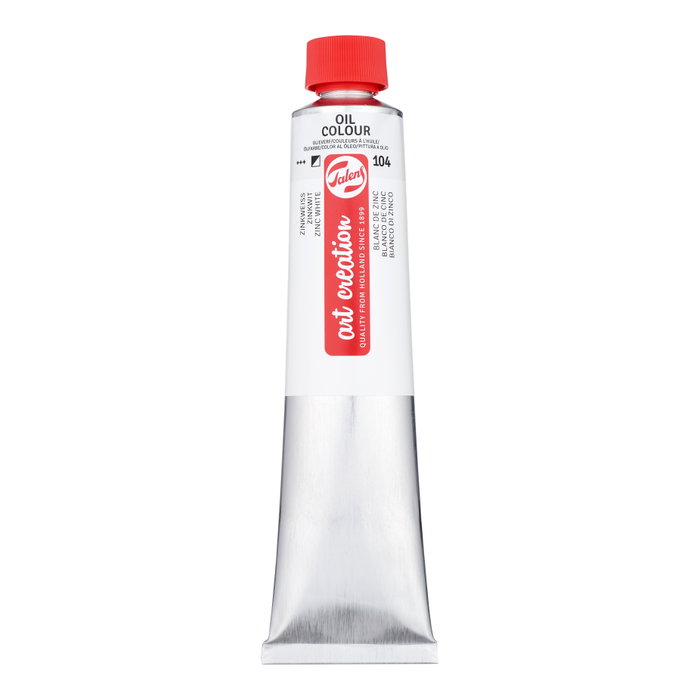 Talens Art Creation Couleur à l'huile Blanc de Zinc 200 ml Talens Art Creation Couleur à l'huile Blanc de Zinc 200 ml