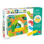 Goula - Color Forms 53474 - Jeu éducatif en bois pour enfants de 3 ans et plus avec 22 pièces de couleur et 8 planches illustrées recto-verso