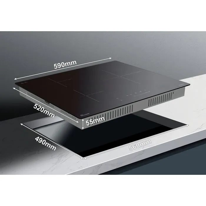 Triomph Plaque induction TRIOMPH 3 foyers 60 cm Triomph Plaque induction TRIOMPH 3 foyers 60 cm
