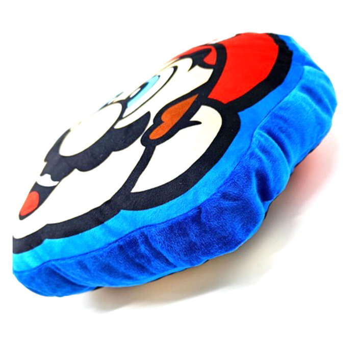 NINTENDO Coussin 3D Super Mario Bros - 35 cm - Tissu Polyester Touche Pêche