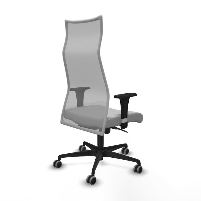 Chaise de Bureau Albacete XL Piqueras y Crespo B1C036G Gris clair