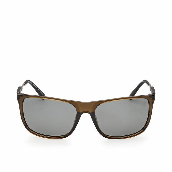 Timberland TB9281 97D Lunettes de soleil Carrées Vertes Timberland TB9281 97D Lunettes de soleil Carrées Vertes