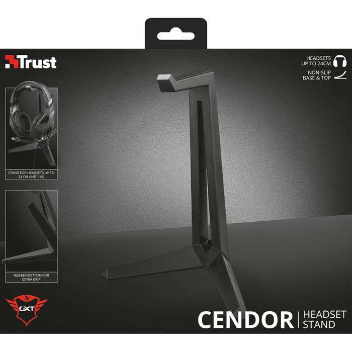 Support pour Écouteurs Gaming Trust GXT 260 Cendor Noir Support pour Écouteurs Gaming Trust GXT 260 Cendor Noir