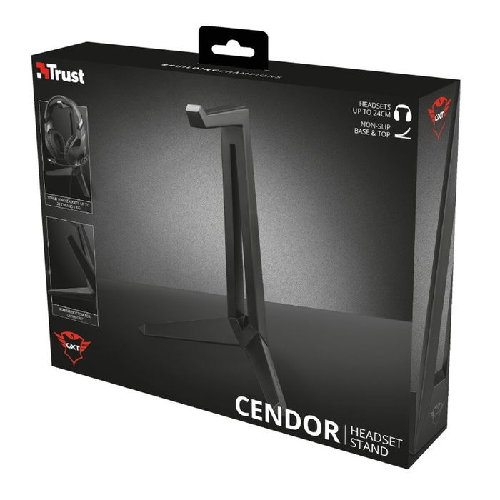 Support pour Écouteurs Gaming Trust GXT 260 Cendor Noir Support pour Écouteurs Gaming Trust GXT 260 Cendor Noir