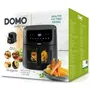 Domo DO540FR Deli-Fryer, Friteuse à Air Chaut 6L avec Écran Digital et 8 Programmes