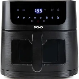 Domo DO540FR Deli-Fryer, Friteuse à Air Chaut 6L avec Écran Digital et 8 Programmes