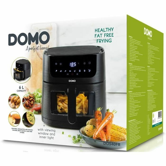 Domo DO540FR Deli-Fryer Friteuse à air chaud 6L Domo DO540FR Deli-Fryer Friteuse à air chaud 6L