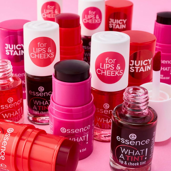 Essence WHAT A TINT! Baume lèvres et joues 10-Raspberry Vibes