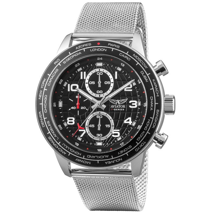 Montre Homme Aviator AVW79886G407 (Ø 46 mm) Montre Homme Aviator AVW79886G407 (Ø 46 mm)