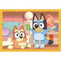 CLEMENTONI Puzzle Progressif Bluey 4 en 1 (72 pièces)