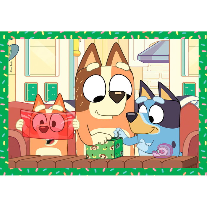 Clementoni Puzzle Progressif 4 en 1 Bluey 21530 - 4 Puzzles de 12, 16, 20 et 24 Pièces pour Enfants +3 Ans Clementoni Puzzle Progressif 4 en 1 Bluey 21530 - 4 Puzzles de 12, 16, 20 et 24 Pièces pour Enfants +3 Ans