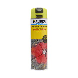 MAURER Spray de marquage jaune fluorescent 500 ml