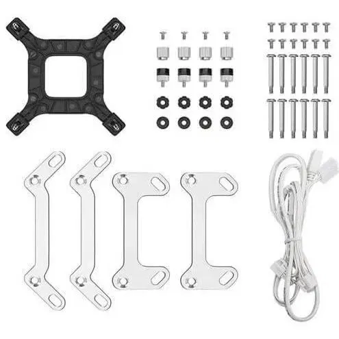 DeepCool LD360 - Refroidisseur de liquide tout-en-un 360mm blanc avec 3 ventilateurs 120mm HDB pour processeur DeepCool LD360 - Refroidisseur de liquide tout-en-un 360mm blanc avec 3 ventilateurs 120mm HDB pour processeur