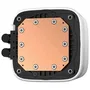 DeepCool LD360 - Refroidisseur de liquide tout-en-un 360mm blanc avec 3 ventilateurs 120mm HDB pour processeur