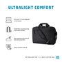 HP Sacoche pour ordinateur portable 17,3 pouces Prelude - Ultra-léger, étanche et rembourré, avec sangle de transport et compartiments organisateurs